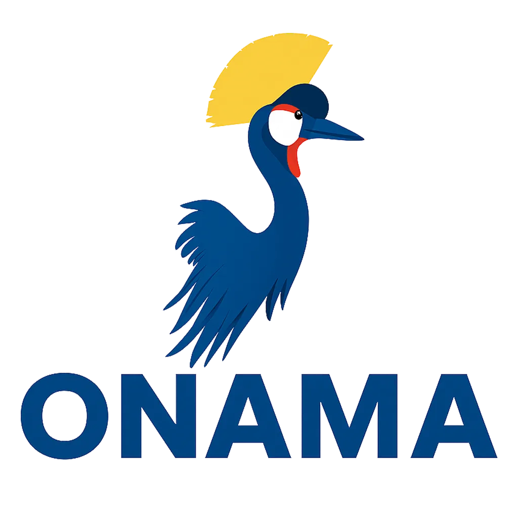 Logo Office National des Médias Audiovisuels Tchad (ONAMA]